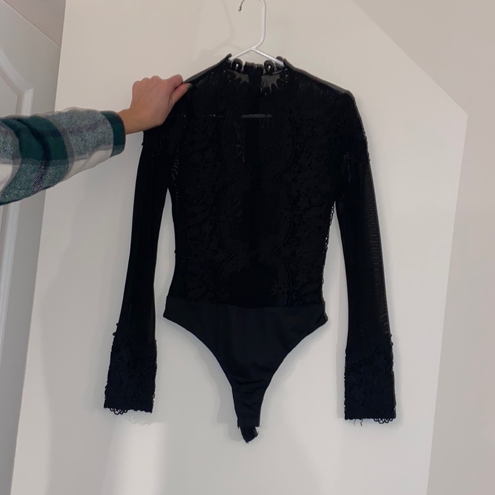 See through body suit